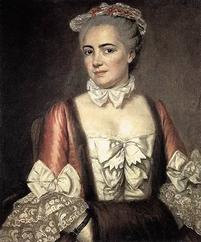 Portrait of Marie-Francoise Buron Jacques Louis David